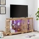preview thumbnail 58 of 106, GDFStudio - Traditional Storage Curio Cabinet with Tempered Glass Doors and Lighted Display