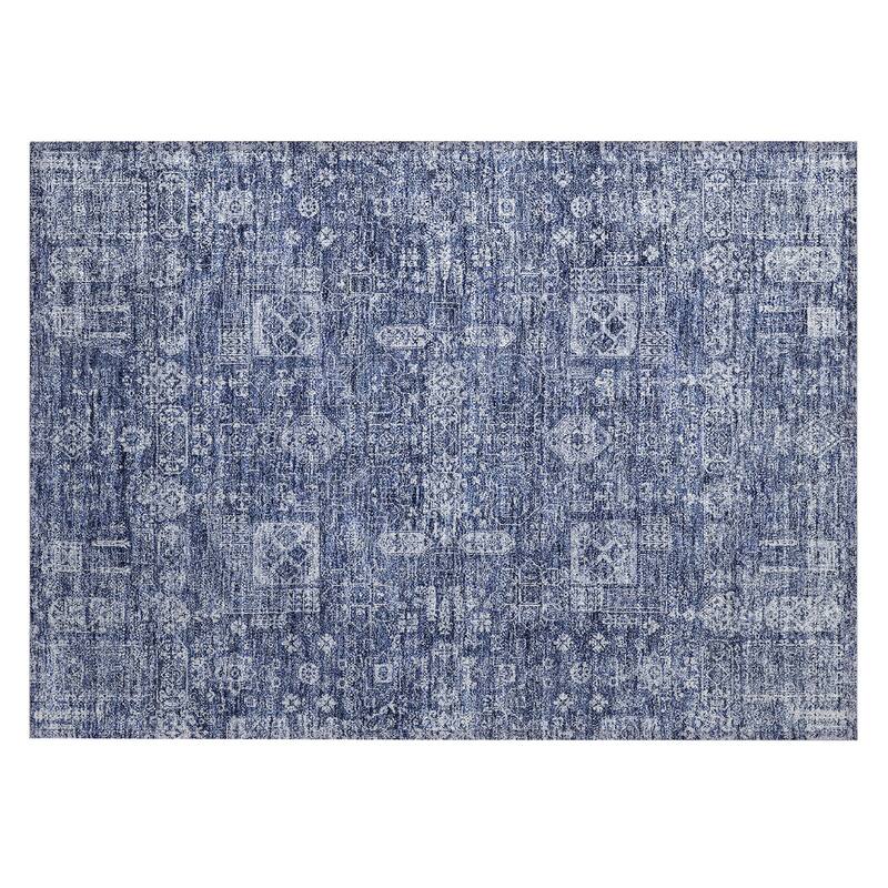 Machine Washable Indoor/ Outdoor Chantille Traditional Vintage Rug