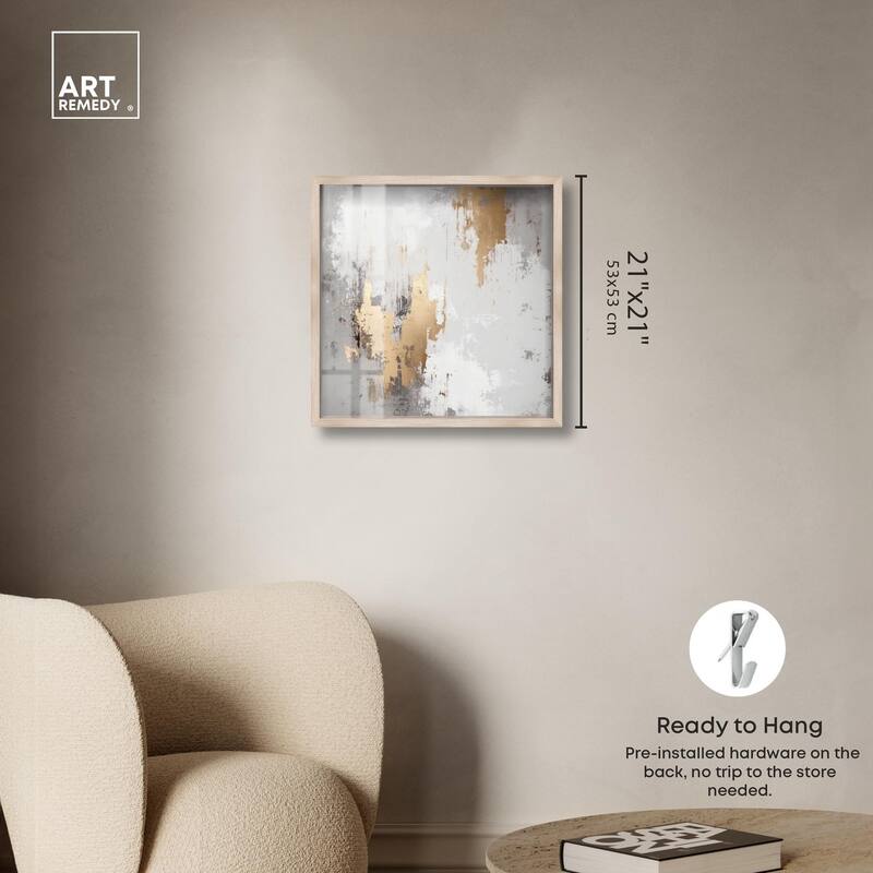 Ghostly Glimmer I Shadowbox by Art Remedy