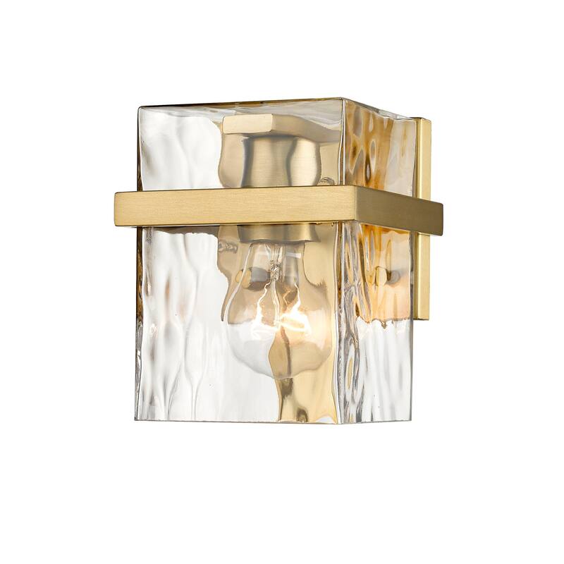 Bellevue ZBF57198 Darbyn 7" Tall Bathroom Sconce - Modern Gold