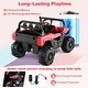preview thumbnail 35 of 33, Kids Electric Ride-On Car with Remote and Adjustable Speeds - 40" x 27" x 25"