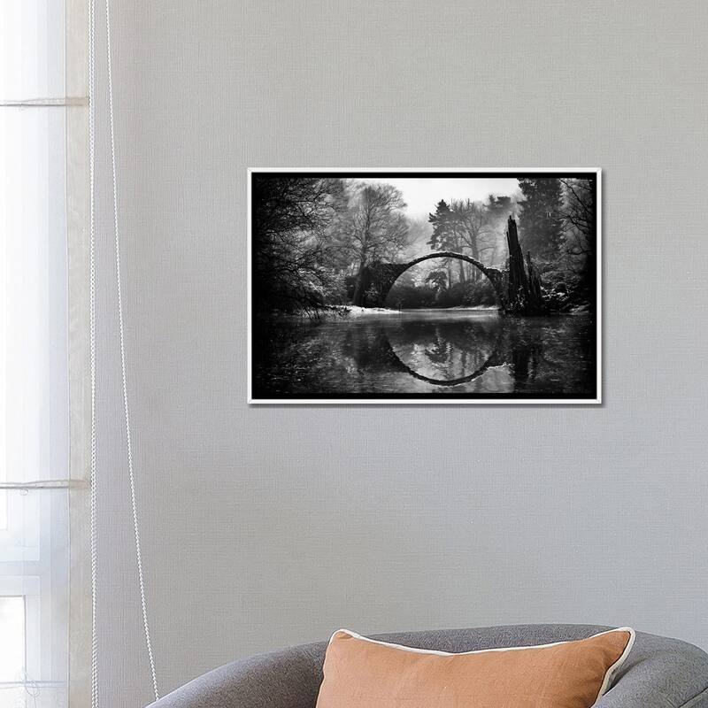 iCanvas "Devil's Bridge II" by Mike Kreiten Framed Canvas Print