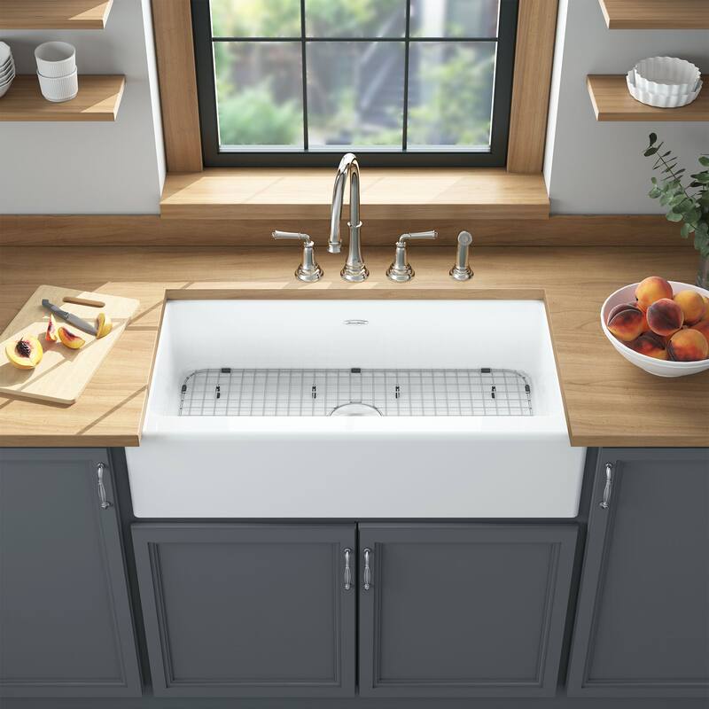 American Standard Delancey 36" Farmhouse Single Basin Cast Iron