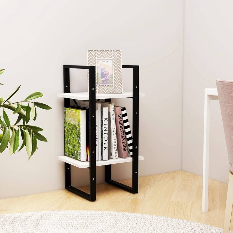 vidaXL Bookshelf Book Cabinet Shelving Unit for Living Room Engineered Wood
