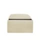 preview thumbnail 7 of 20, Sebastopol Boucle Fabric Storage Ottoman With Table and Casters by iNSPIRE Q Modern