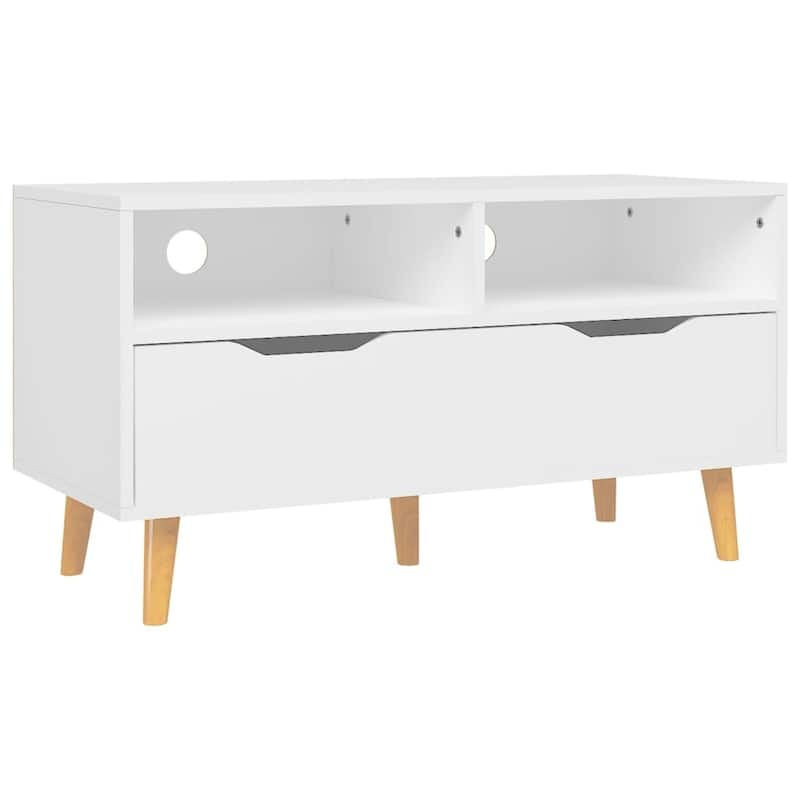 vidaXL TV Stand TV Console Sideboard TV Unit Home Media Unit Engineered Wood - 35.4" x 15.7" x 19.1"