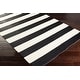 preview thumbnail 5 of 9, Jonas Hand Woven Casual Stripe Indoor/Outdoor Area Rug