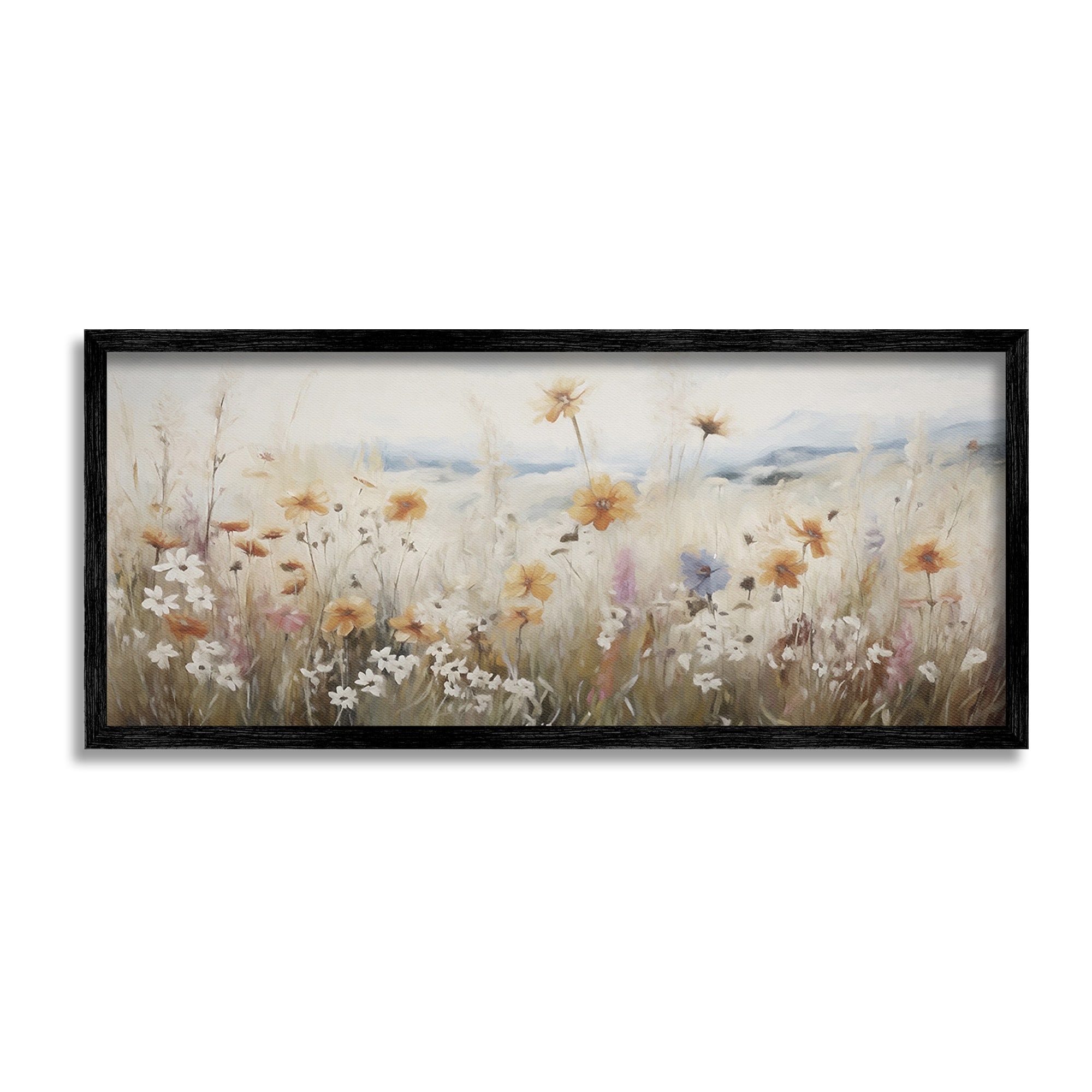 Stupell Neutral Misty Meadow Framed Giclee Art Design By Ramona Murdock
