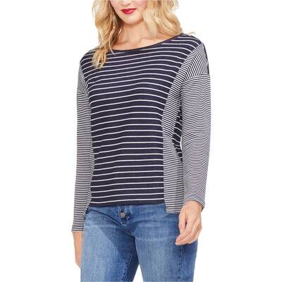 Vince Camuto Womens Colorblocked Basic T-Shirt