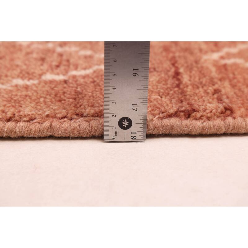 ECARPETGALLERY Hand-knotted Tangier Copper Wool Rug - 9'0 x 12'0