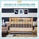preview thumbnail 7 of 6, Dream On Me Chelsea Natural 5-in-1 Convertible Crib