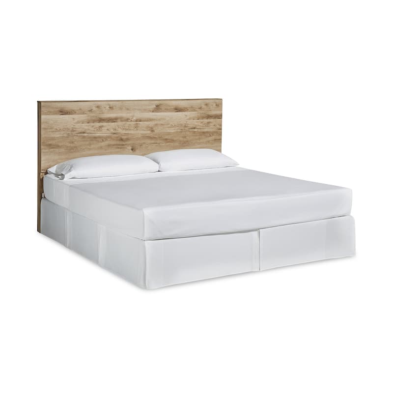 Signature Design by Ashley Hyanna Brown/Beige Panel Headboard
