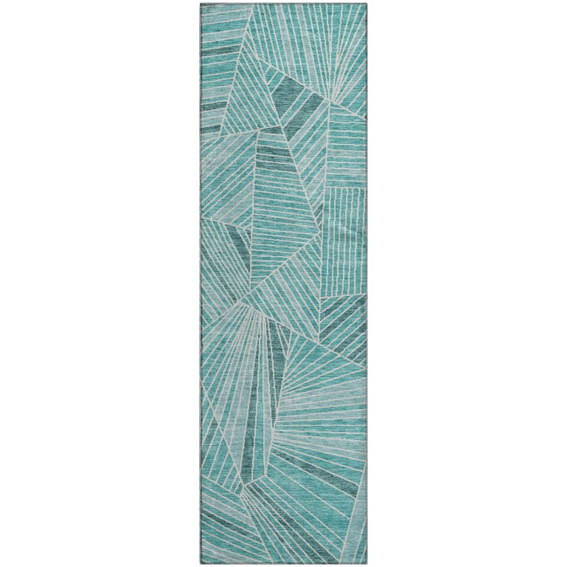 Premium Washable Super Soft Modern Mosaic Mayfield Rug