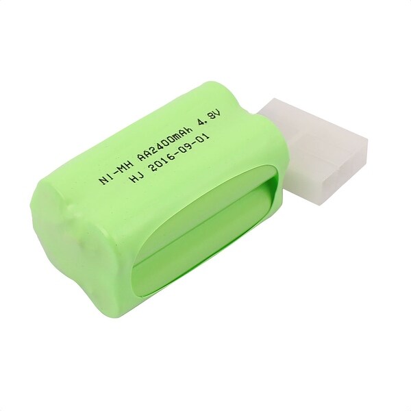 DC 4.8V 2400mAh Rechargable Ni-MH AA Battery Pack for RC Aircraft w 3P Connector