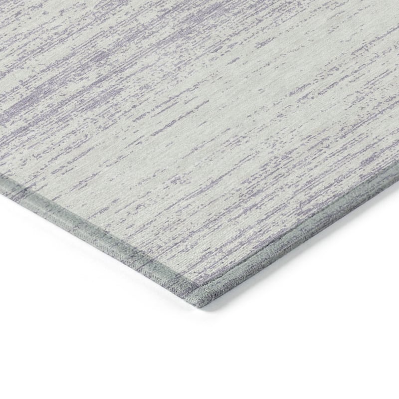 HomeRoots Striped Transitional Rectangle Outdoor Rug