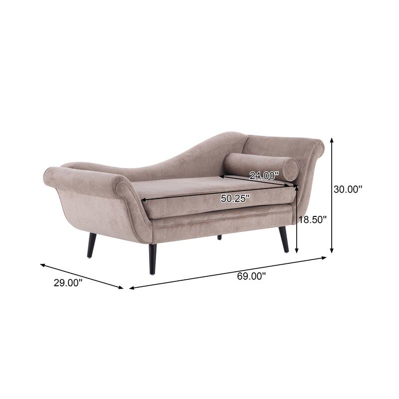 Christopher Knight Home - Calvert Upholstered Chaise Lounge