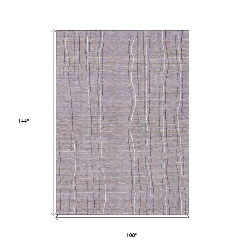 HomeRoots Striped Transitional Rectangle Outdoor Rug