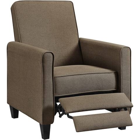 Landon Pushback Recliner Chairs Reclining Chair Home Theater Recliner Small Recliners for Small Spaces with Adjustable Footrest