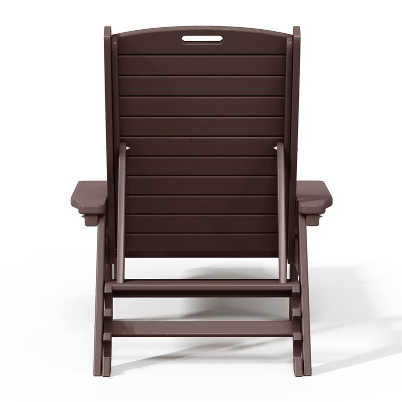 Laguna Hdpe All Weather Outdoor Patio Pool Reclining Chaise Lounge