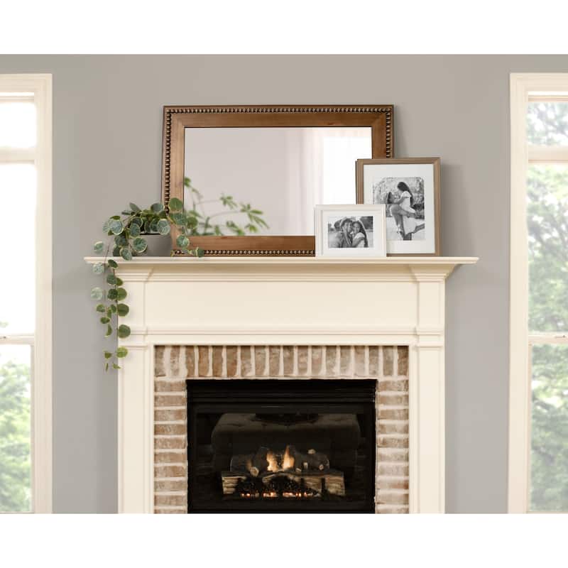 Kate and Laurel Strahm Wood Framed Wall Mirror