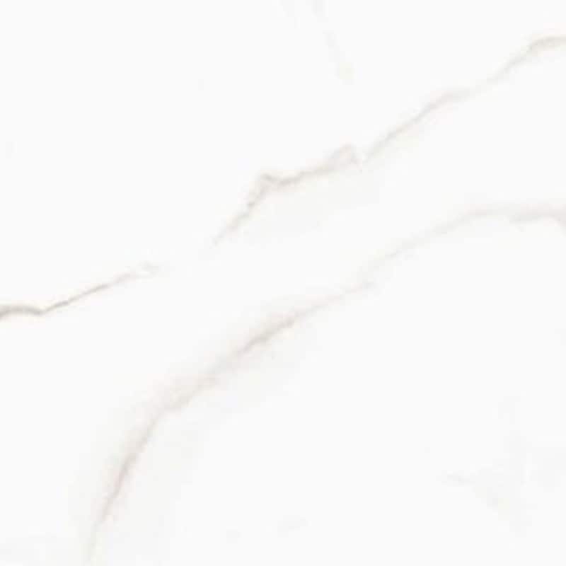 Emser Tile Sculpture - 12" x 24" Rectangle Floor and Wall Tile - - Sculpture White