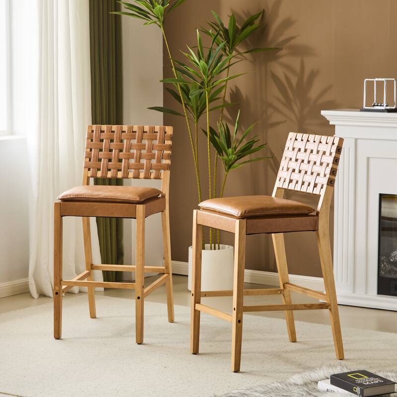 Rieti Lndoor Wooden Barstool