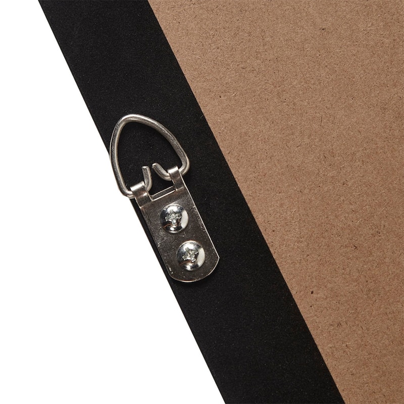 Roomfitters 3-Piece Framed Rice Paper Palm Leaf Shadowbox Wall Decor Set, White Coastal Botanical Art for Living Room