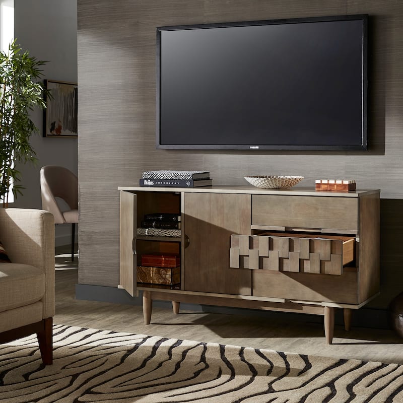 Kieran Mid-Century Wood 2-Door and 3-Drawer Server by iNSPIRE Q Modern