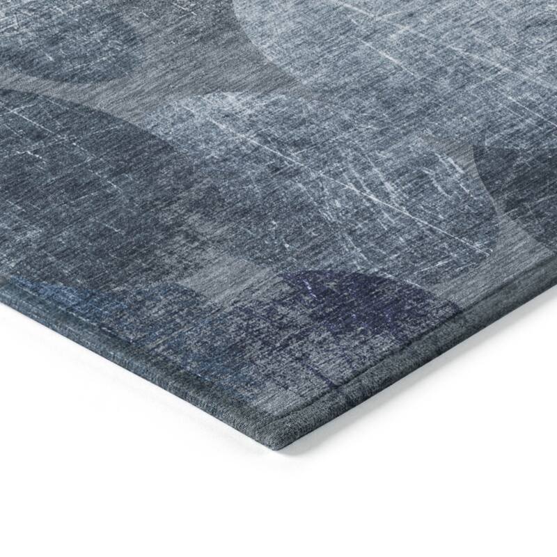 Balo Unique Abstract Weather Resistant Timeless Fusion Runner Outdoor Rug