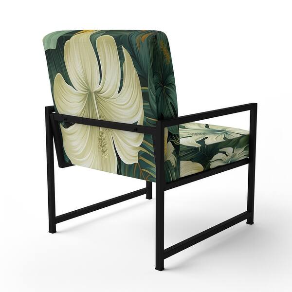 monstera sticken Kissenhlle aus 100% Baumwolle mit Monstera Blattmuster