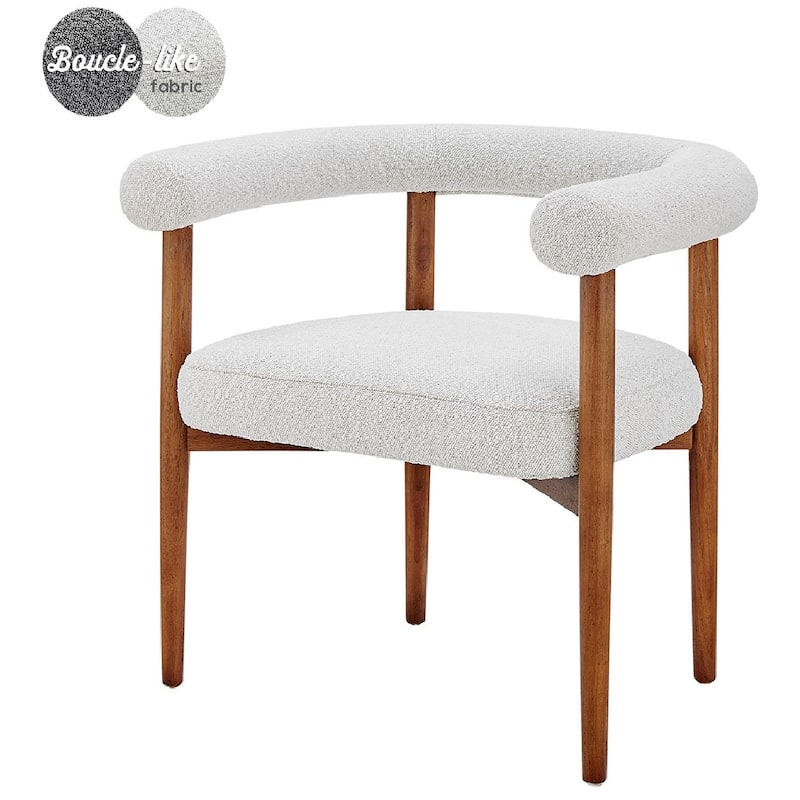 NPD Furniture Keanu Boucle Dining Side Chair