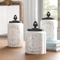 Buy White Kitchen Canisters Online at Overstock | Our Best ...