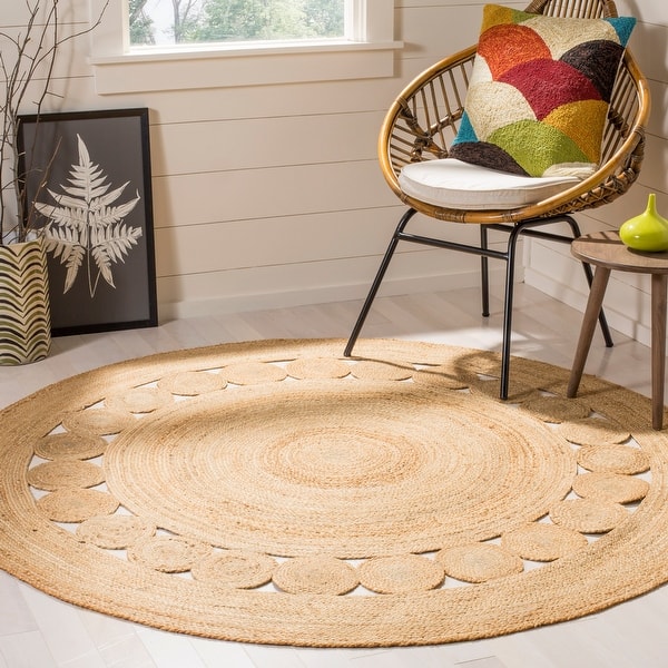 SAFAVIEH Handmade Cape Cod Dina Coastal Jute Rug - On Sale - Bed Bath &  Beyond - 8348675