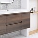 preview thumbnail 8 of 148, Floating Bathroom Vanity with Integrated Resin Top