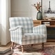 preview thumbnail 5 of 43, HULALA HOME Mandan 29.5" Wide Farmhouse Accent Armchair with Solid Wood Legs
