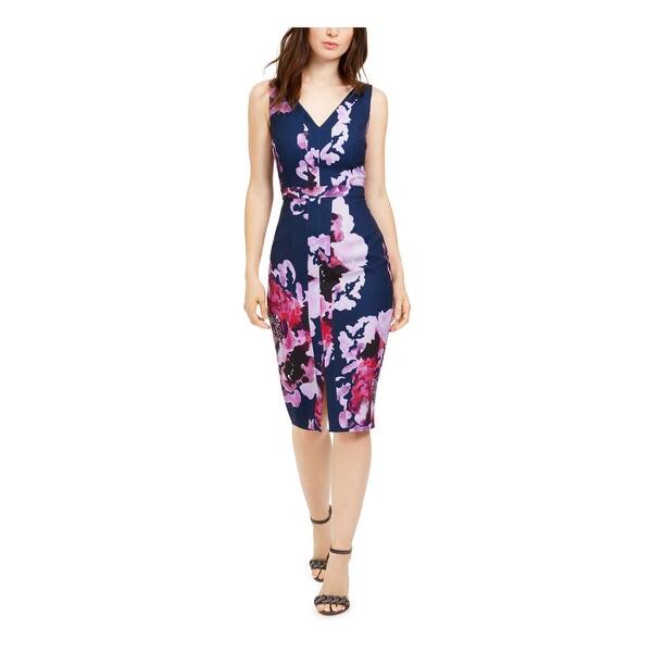 trina turk purple dress Trina Turk 100% Silk Purple Long Sleeve Women's Dress 6