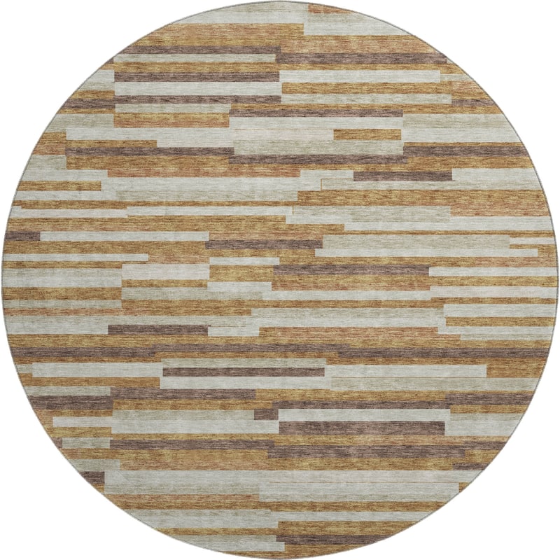 Premium Washable Super Soft Geo Stripes Mayfield Rug