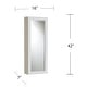 preview thumbnail 7 of 22, SEI Furniture Wall-mounted Ironing Board and Storage Center