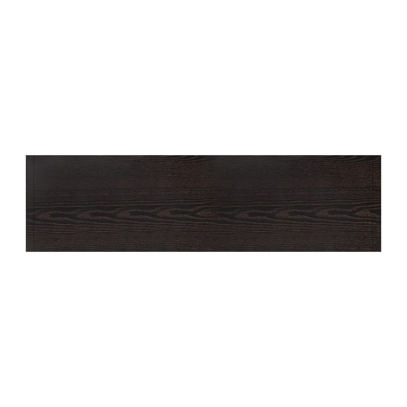 Wood Storage Cabinet with Three tempered glass doors and Adjustable Shelf
