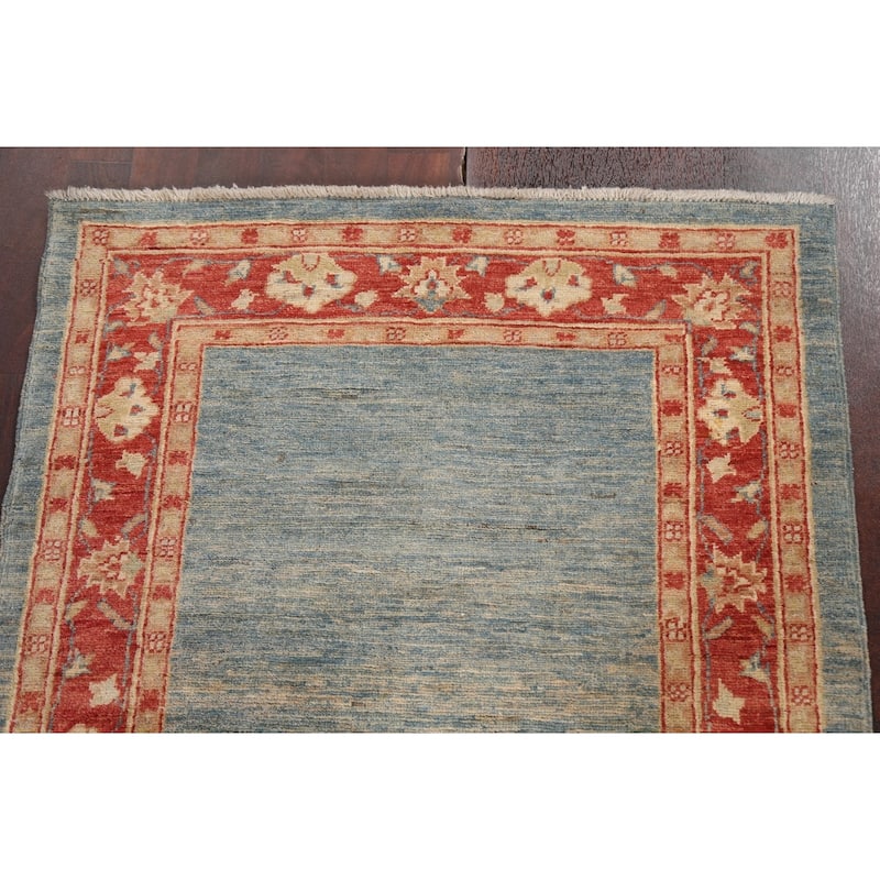 Geometric Gabbeh Kashkoli Oriental Contemporary Wool Area Rug Handmade - 3'2" x 4'8"