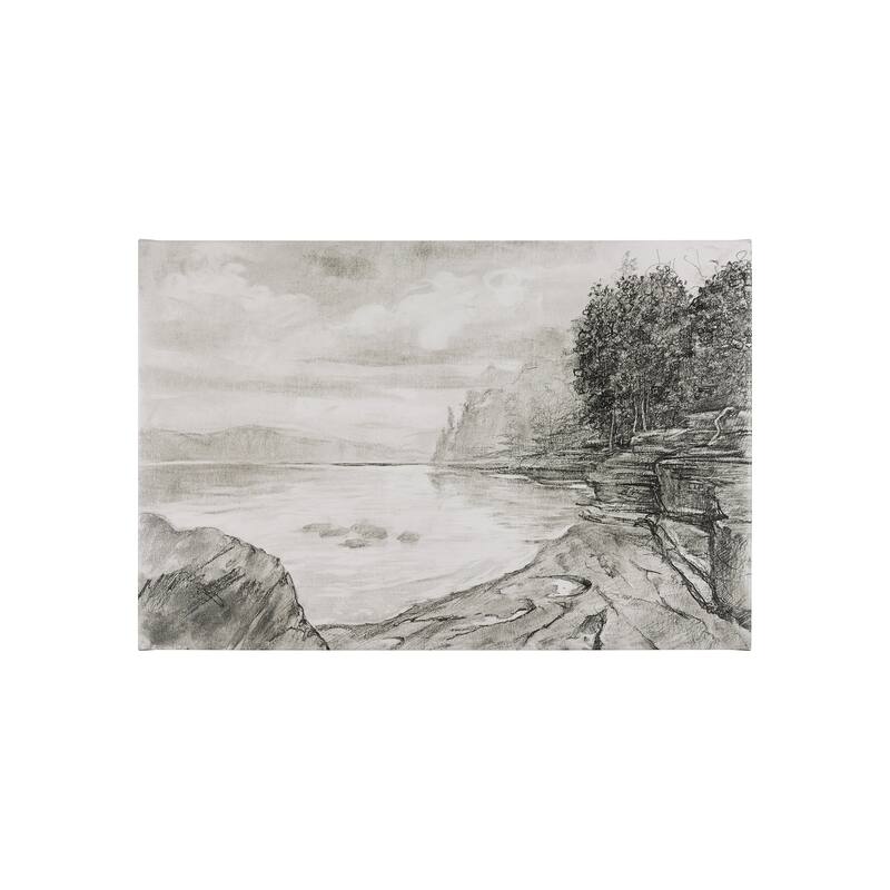 West Coast Chronicles II (45 x 30) Canvas Art Print - Small