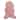 Texels Sheepskin Soft Pink Rug H 40" & Dia 46.7" - 9'3" x 12'3"