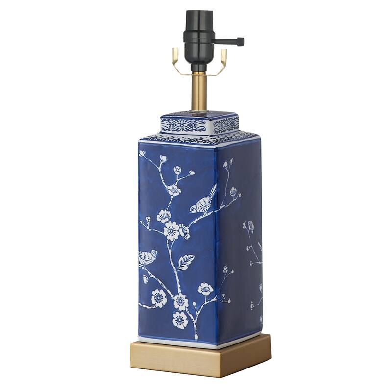 Acroma Blue/ White LED Dimmable Table Lamp with USB Port (Set of 2) - 23.5'' H