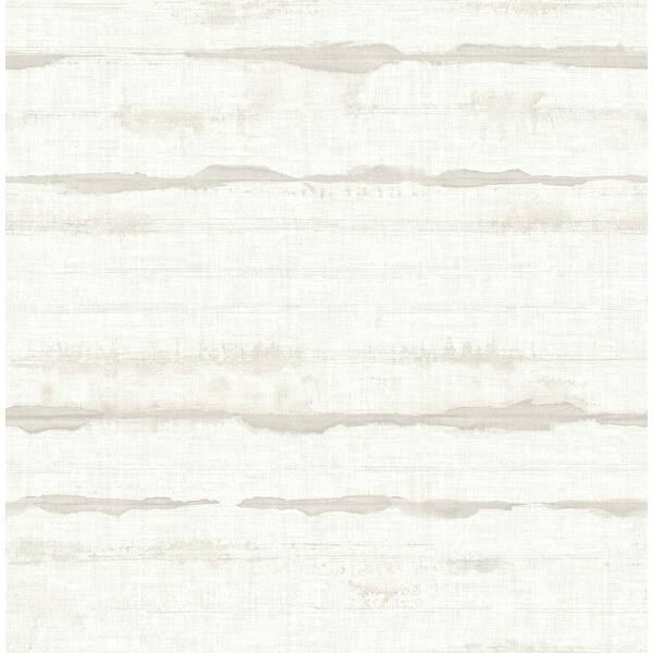 slide 2 of 7, A-Street Prints Destin Dove Stripe Wallpaper