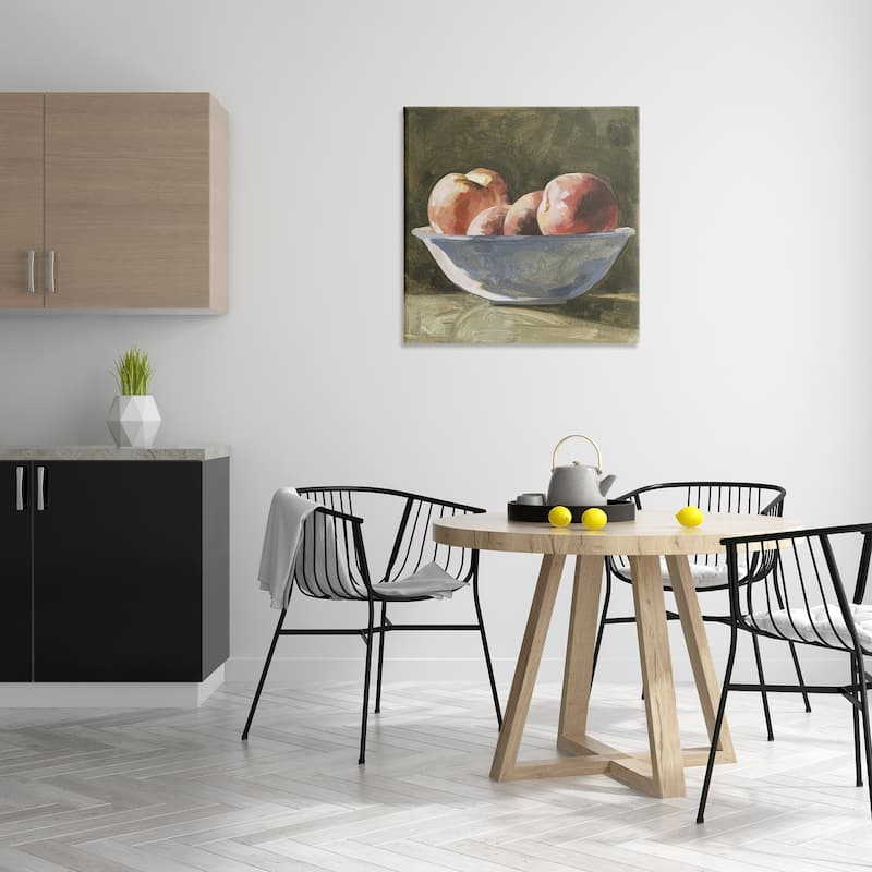Stupell Apples in Bowl Still Life Canvas Wall Art Design By Emma Caroline 