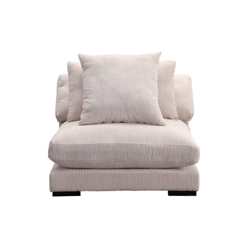 Aurelle Home Modern Timothy Modular Center Sectional Piece - 43.5 x 43.5 x 21