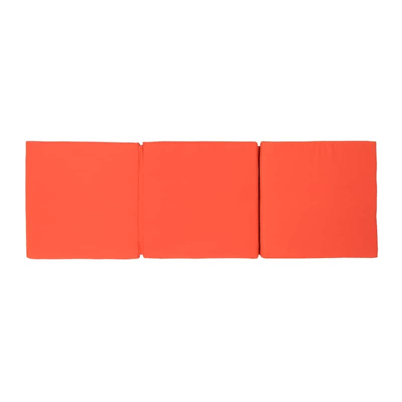 Roomfitters Jamaica Outdoor Chaise Lounge Cushions with Ties, Water Resistant Fabric, Set of 2