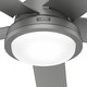 preview thumbnail 6 of 14, Hunter 52" Seawall Outdoor Ceiling Fan with LED Light Kit, Wall Control - Wet Rated!