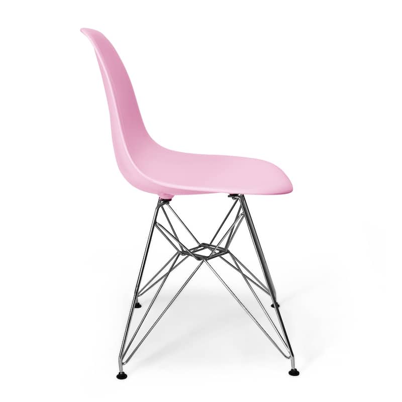 Paris Eiffel Dining Chairs Chrome Base