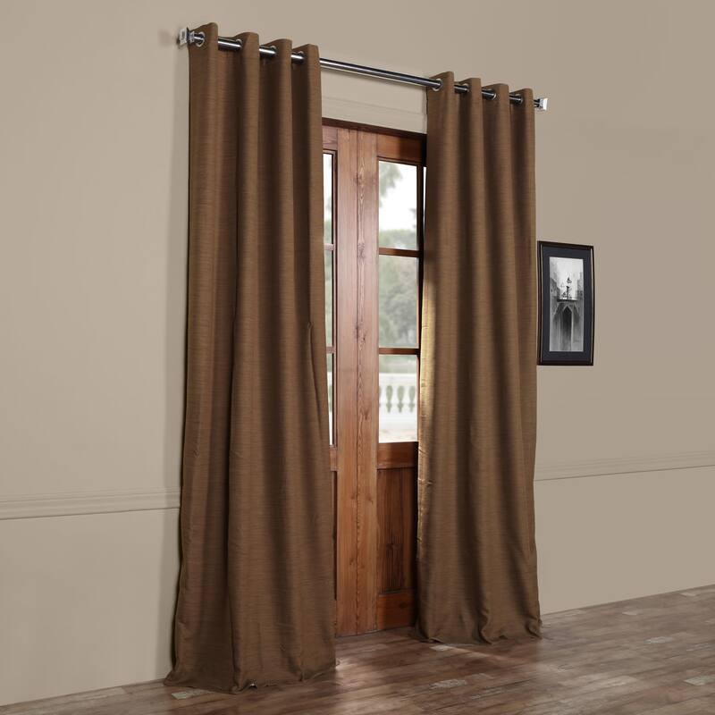 Exclusive Fabrics Grommet Bellino Room Darkening Curtain (1 Panel) - 50 x 120